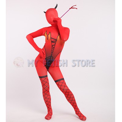 (PT001) Full Body Multi-color Lycra Spandex Pattern Bodysuit Cosplay Zentai  Suit Halloween Fancy Dress Costume 